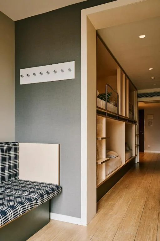 Letto in dormitorio misto da 6 posti — TOC Hostel Barcelona