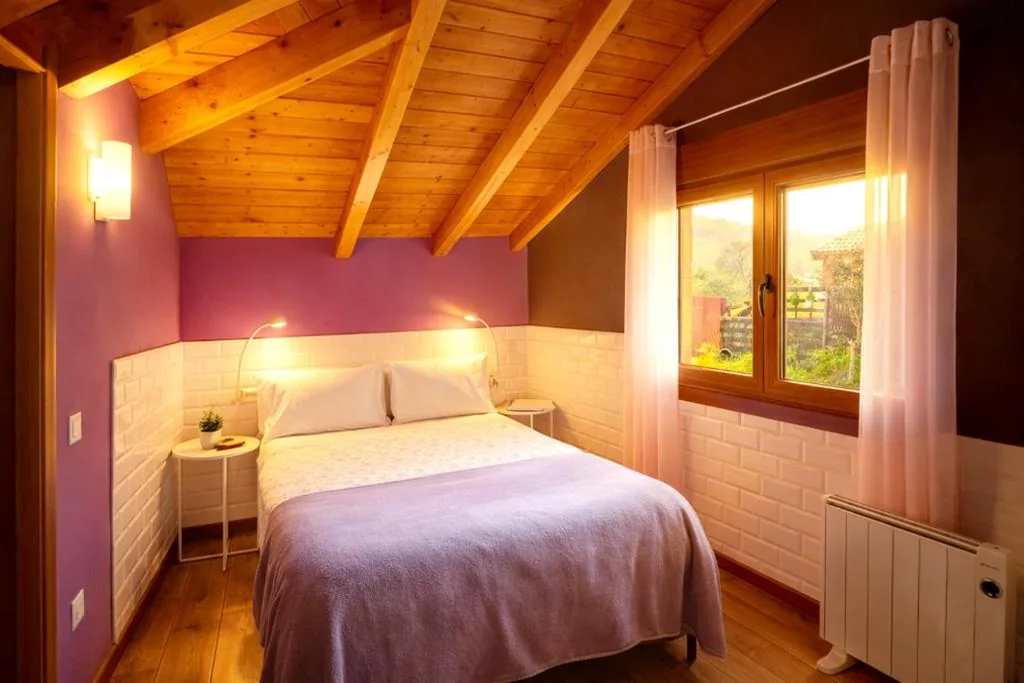 Tranquila casita de invitados en Vigo con chimenea