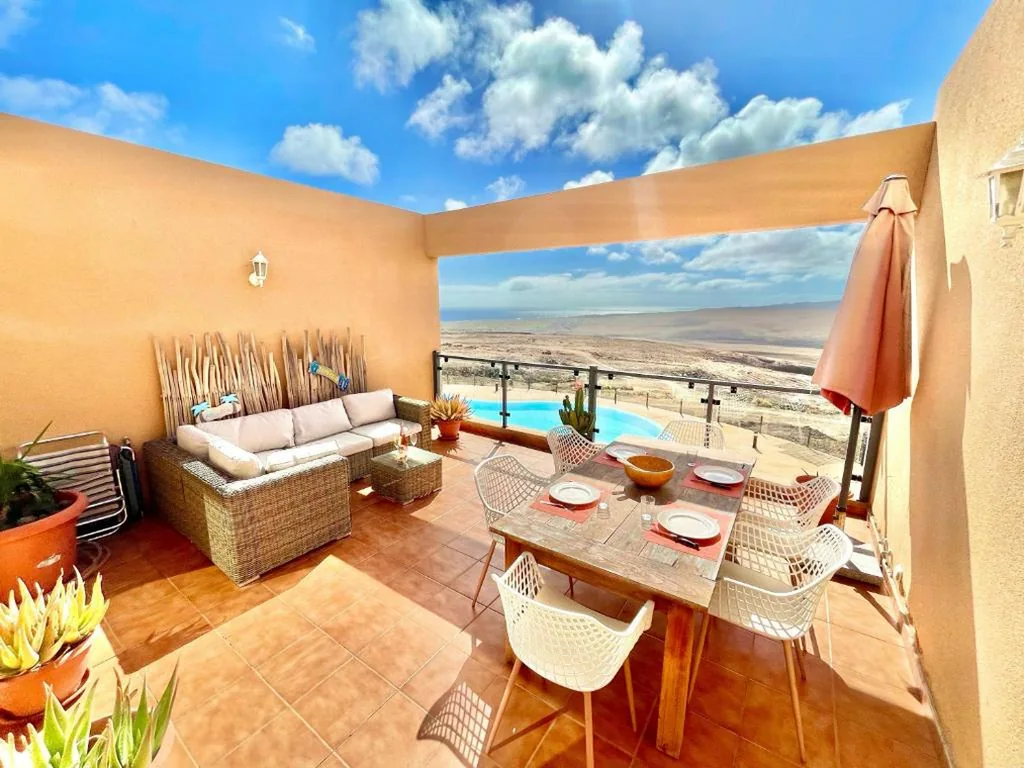 Appartamento con 3 camere da letto — Triplex Caleta de Fuste Impresionantes vistas