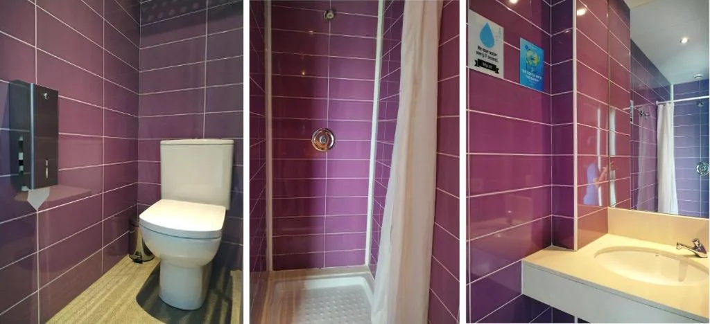 Lit dans un dortoir de 4 lits réservé aux femmes — Twentytu Hostel Barcelona