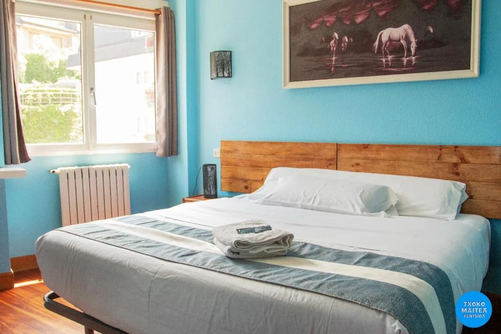 Budget-Doppelzimmer — Txoko Maitea Pentsioa