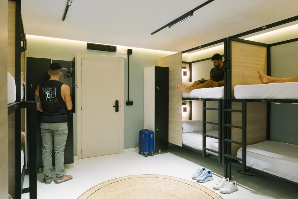 Posto letto in dormitorio misto da 12 posti — U-nit Hostel Central Park