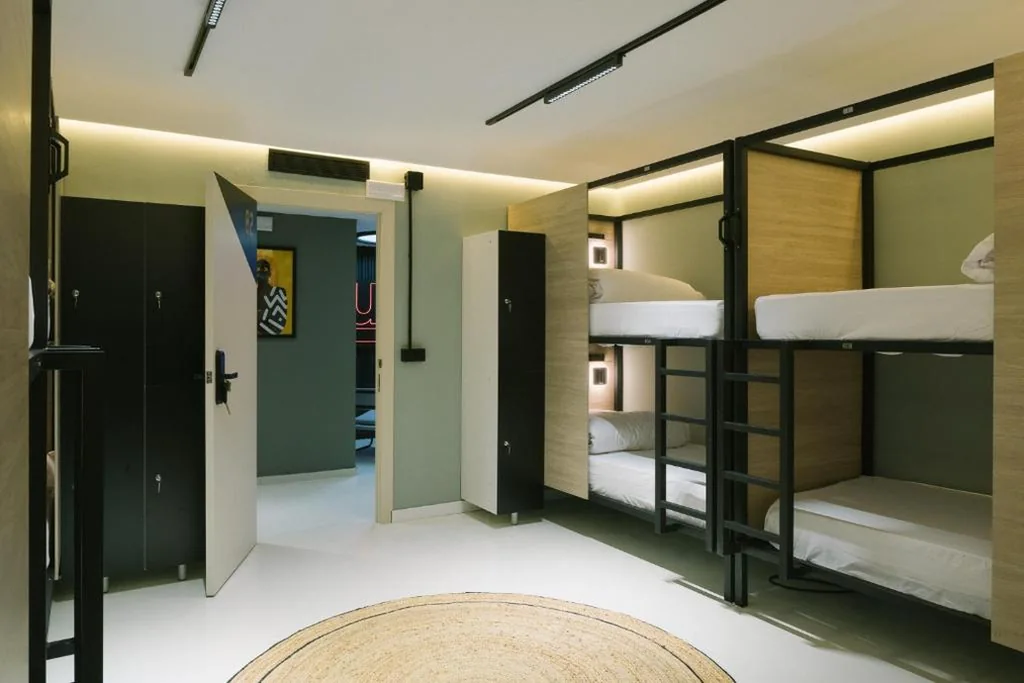 Posto letto in dormitorio misto da 10 posti — U-nit Hostel Central Park