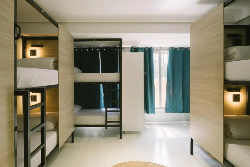 Letto a castello in dormitorio condiviso - Solo donne — U-nit Hostel Central Park