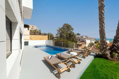 Ultra-Luxury Panoramic Sea View Villa with Private Pool & 200m' Sky Terrace & Garage in Alicante — foto 7