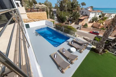 Ultra-Luxury Panoramic Sea View Villa with Private Pool & 200m' Sky Terrace & Garage in Alicante — foto 12