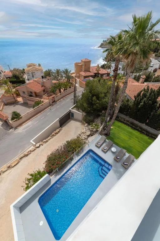 Villa Superior — Ultra-Luxury Panoramic Sea View Villa with Private Pool & 200m' Sky Terrace & Garage in Alicante