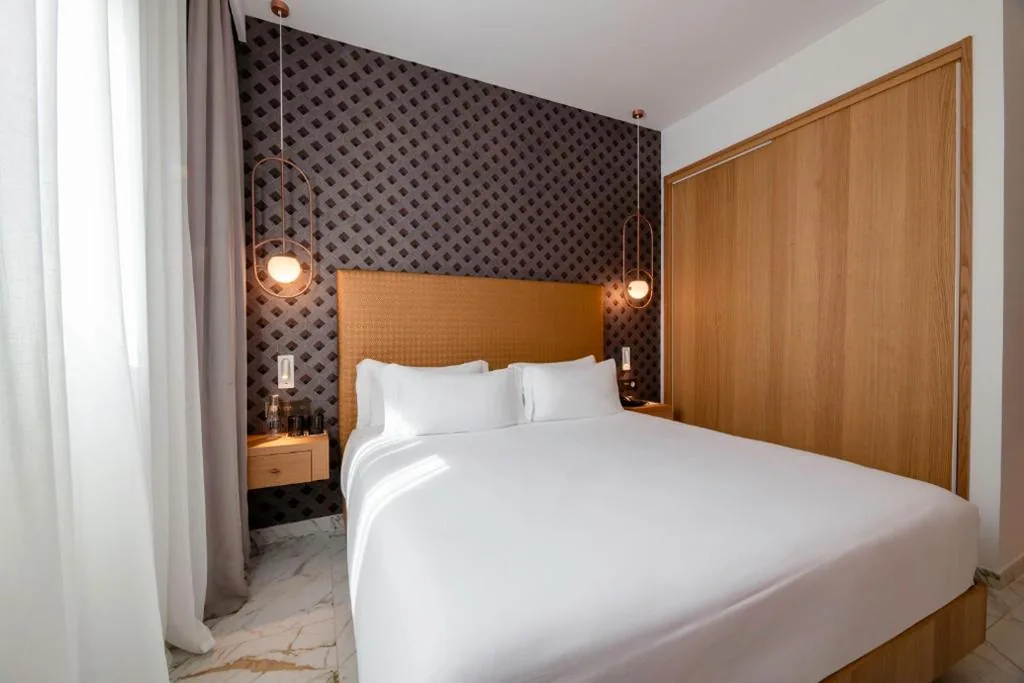 Deluxe-Unterkunft mit Innenhofblick — UMusic Hotel Madrid