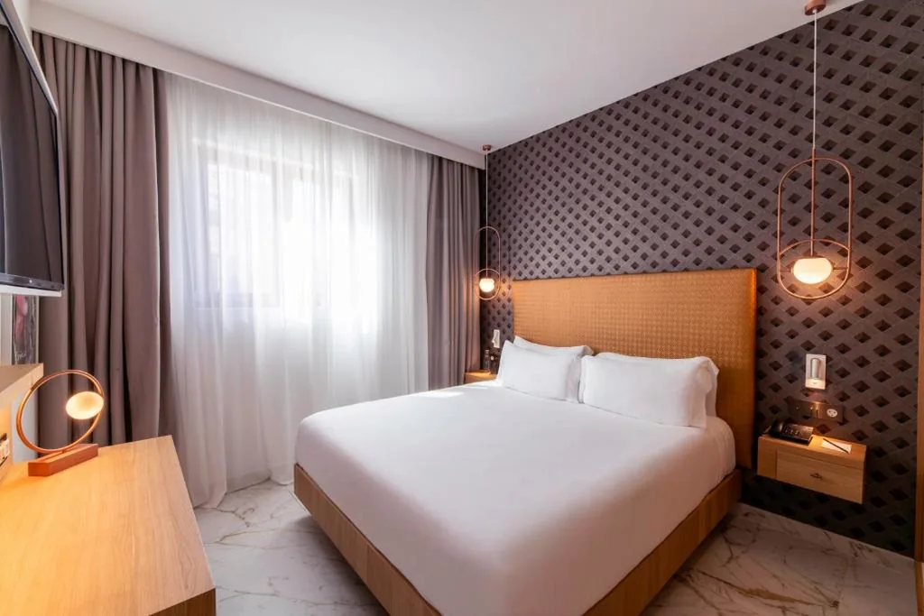 Deluxe-Zimmer mit Stadtblick — UMusic Hotel Madrid