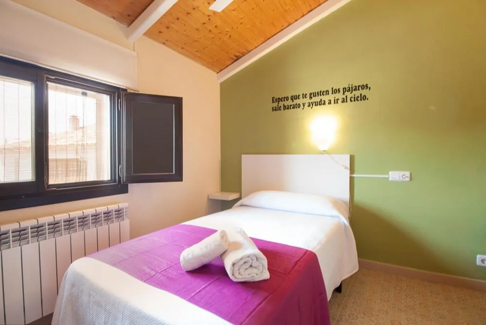 Chambre Individuelle avec salle de bains privative — Un Rincón en la Mancha