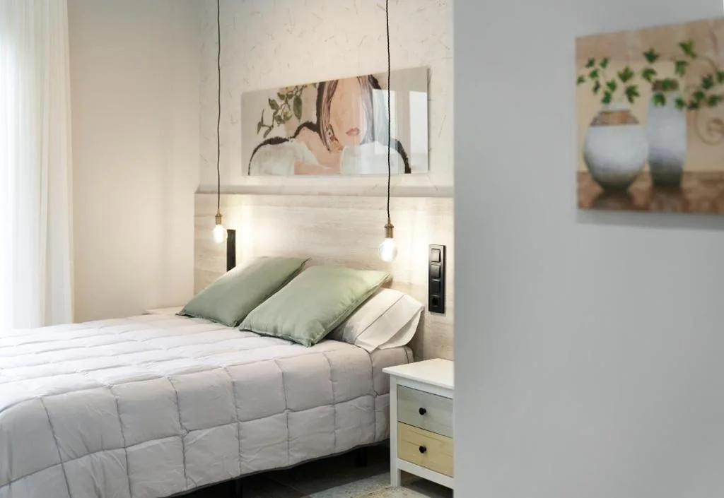 Barrierefreies Doppelzimmer für Personen mit eingeschränkter Mobilität — Urban Sabadell 2