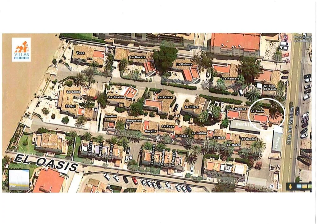 Vivenda Tarde com 1 quarto — Urbanización El Oasis, 20 Villas en 1ª Línea Playa