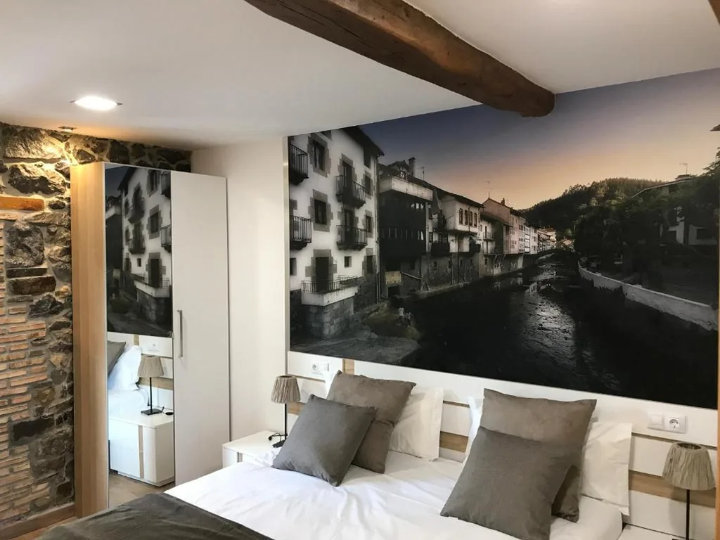 Chambre Double Standard avec vue sur le jardin - 1 ou 2 lits — Urdaibai Etxea