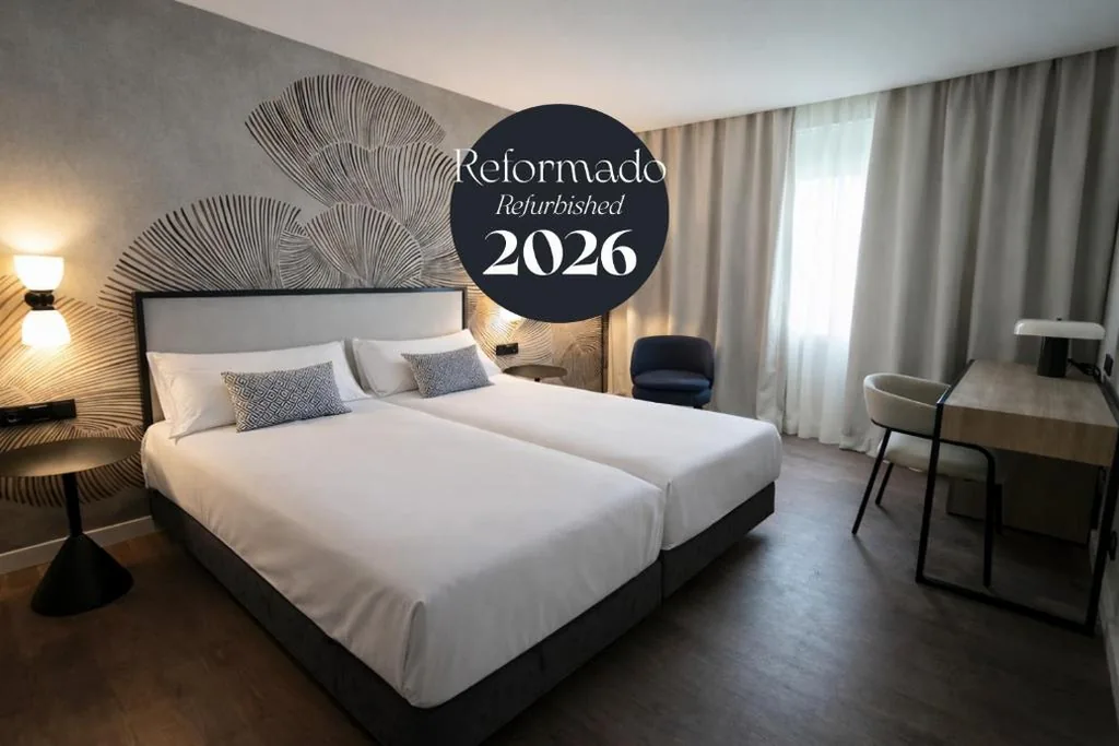 Tweepersoonskamer met 2 bedden — URH Ciutat de Mataró
