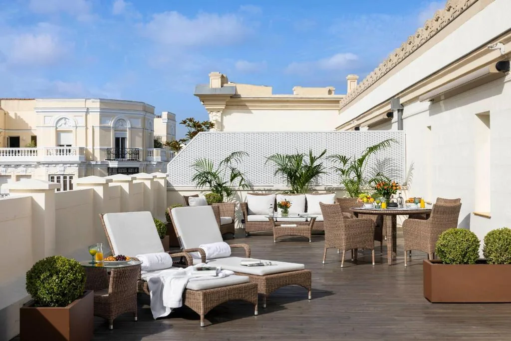 Suite con terraza — URSO Hotel & Spa, a Small Luxury Hotel of the World