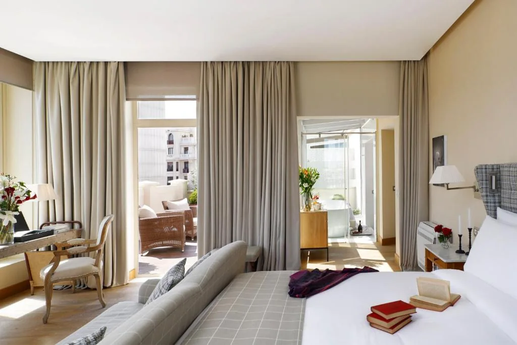 Suite Junior con terraza — URSO Hotel & Spa, a Small Luxury Hotel of the World