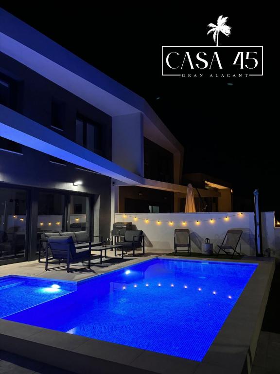 VILLA 45 Gran Alacant ,Alicante , Swimming Pool ,