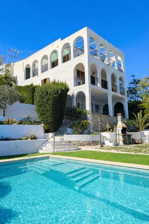 Villa — Villa Astigi - Casa Mirador con piscina privada y vistas panorámicas