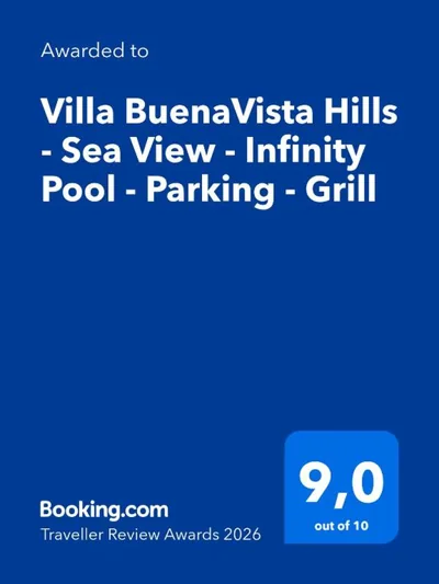 Villa BuenaVista Hills - Sea View - Infinity Pool - Parking - Grill — foto 6
