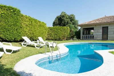 Villa Campo Das Medas , en medio de la naturaleza con piscina privada de sal — Foto 3