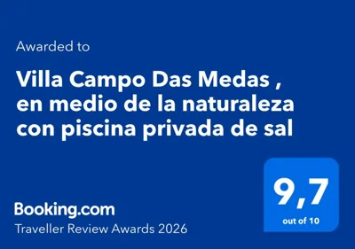 Villa Campo Das Medas , en medio de la naturaleza con piscina privada de sal — Foto 7