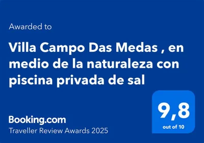 Villa Campo Das Medas , en medio de la naturaleza con piscina privada de sal — Foto 10
