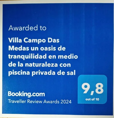 Villa Campo Das Medas , en medio de la naturaleza con piscina privada de sal — Foto 11