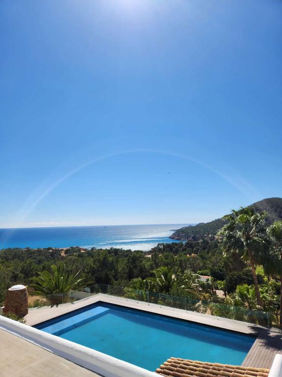 Villa Can Goldi con vistas al mar