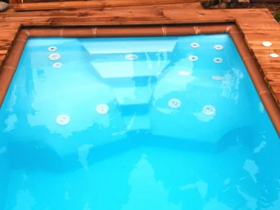 Villa Canaria piscina jacuzzi jardín — Foto 10