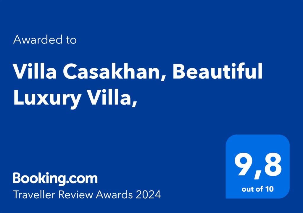 Villa Casakhan, Beautiful Luxury Villa,