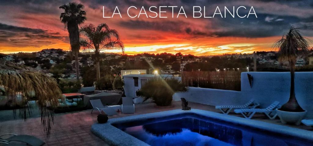 Villa caseta blanca de Moraira