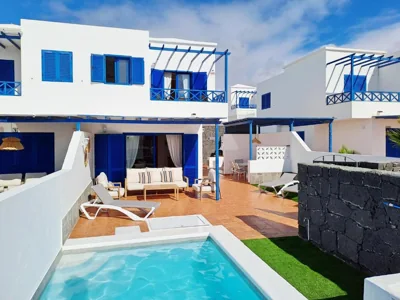 Villa Catamaran Rubicon piscina privada cerca del mar — Foto 6
