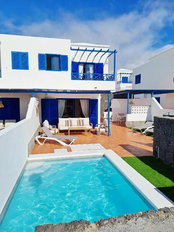 Villa mit 2 Schlafzimmern — Villa Catamaran Rubicon piscina privada cerca del mar