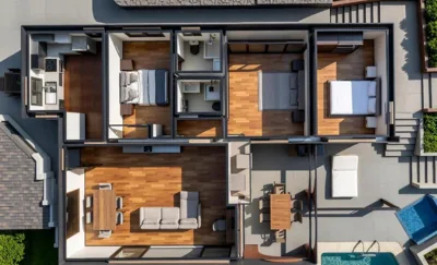 Villa con piscina climatizada y vistas al mar — 写真 9