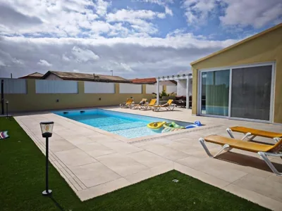 Villa con piscina LAJARES Ojo del Calderón — Foto 4
