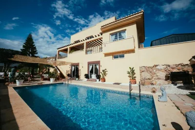 Villa Dahi Almerimar 10 Guest, Prive Pool, Prive Bar, BBQ, Sea Views — foto 4