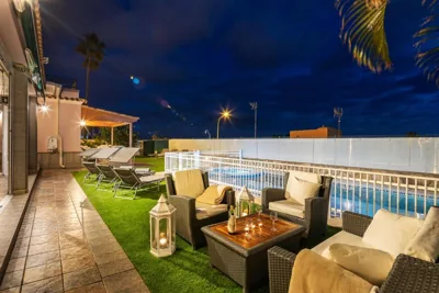 Villa Dalara Maspalomas, Private Pool and Jacuzzi — foto 7