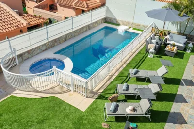 Villa Dalara Maspalomas, Private Pool and Jacuzzi — foto 10