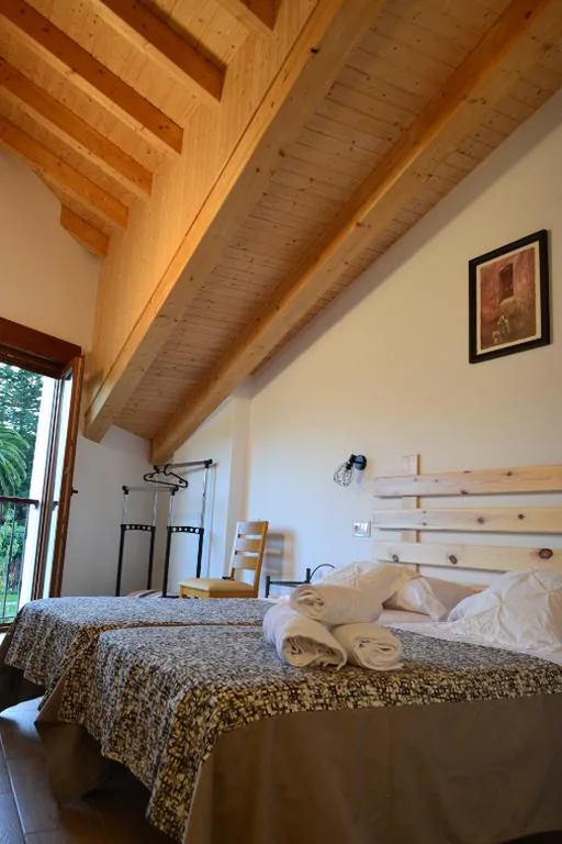 専用バスルーム付きツインルーム — Villa de Salas Alojamientos