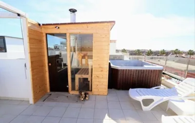 Villa de Sol in Los Alcázares with 4 bedrooms, private swimming pool, sauna and unheated jacuzzi — Foto 9