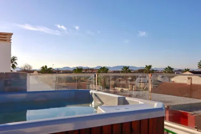 Villa de Sol in Los Alcázares with 4 bedrooms, private swimming pool, sauna and unheated jacuzzi — Foto 10