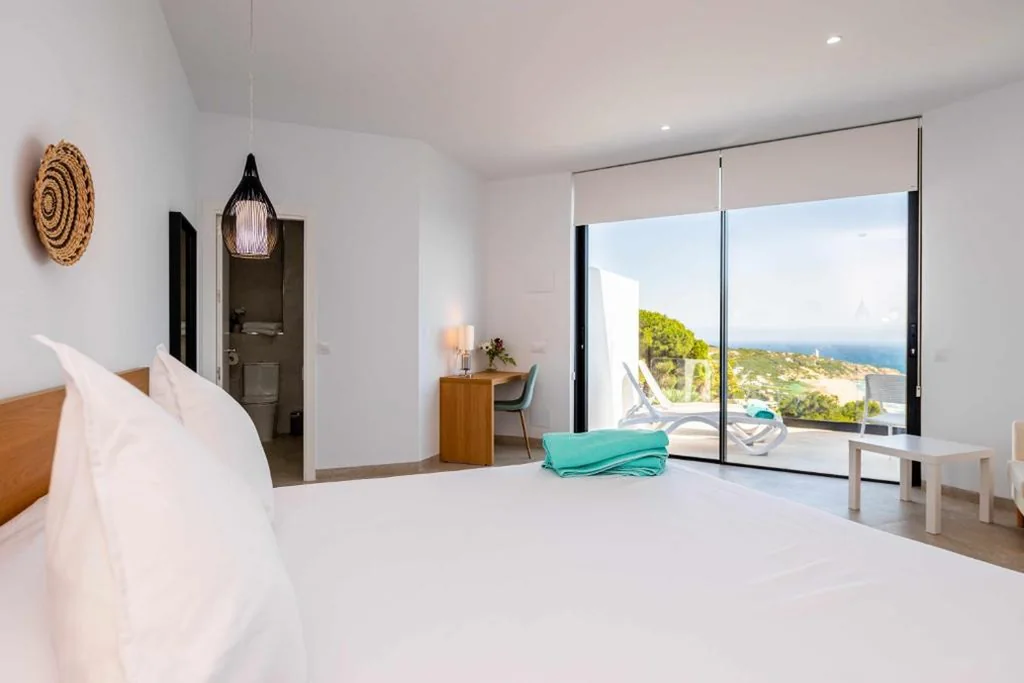 Quarto Duplo Deluxe com vista para o oceano - 1 ou 2 camas — Villa El Buzo
