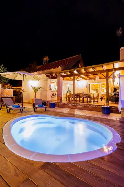 Villa Hibiscus Centrum Corralejo Beach Private Pool Family — Foto 2