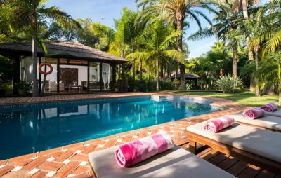 Villa in palm tree plantation, near the beach. — foto 4