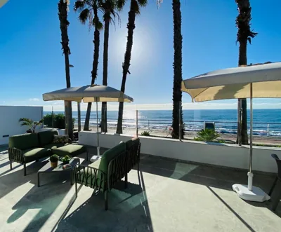 Villa Lucia with private heated pool, first beachline — 照片 7