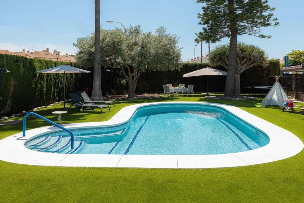 Villa con vistas al jardín — Villa Málaga Beach - Golf