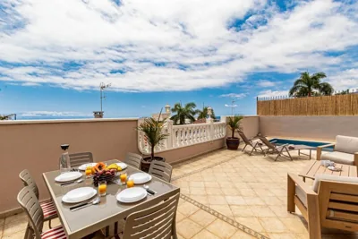 Villa Mirador del Atlantico With Private Pool — Foto 12