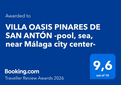 VILLA OASIS PINARES DE SAN ANTÓN -pool, sea, near Málaga city center- — foto 5