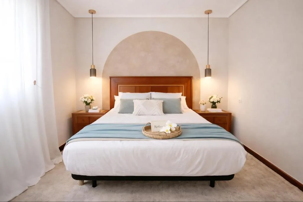 Habitación Doble con baño privado — VILLA PANGEA Habitaciones Boutique - Camino del Norte - Castro Urdiales