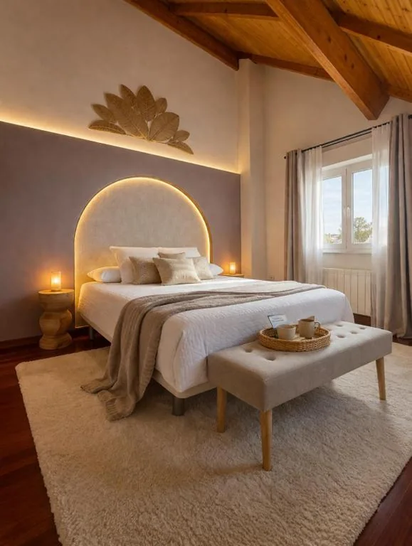 Habitación Doble con vistas al mar — VILLA PANGEA Habitaciones Boutique - Camino del Norte - Castro Urdiales